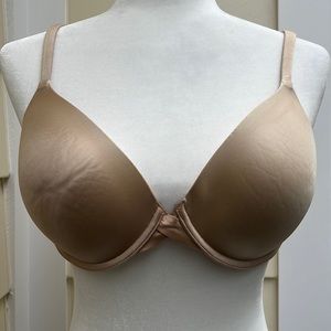 Victoria’s Secret Full Coverage Underwire Beige Bra 38C